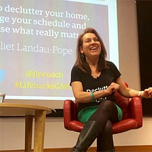 JLP at Guardian Masterclass Meeting Marie Kondo