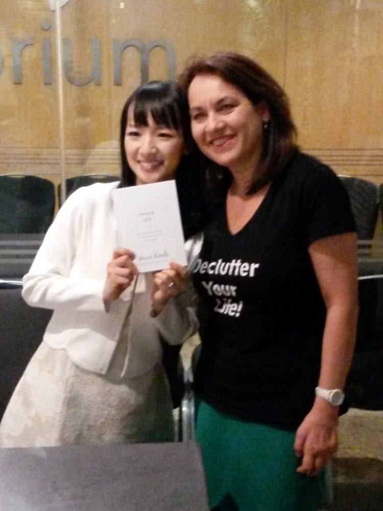 JLP and Marie Kondo Meeting Marie Kondo