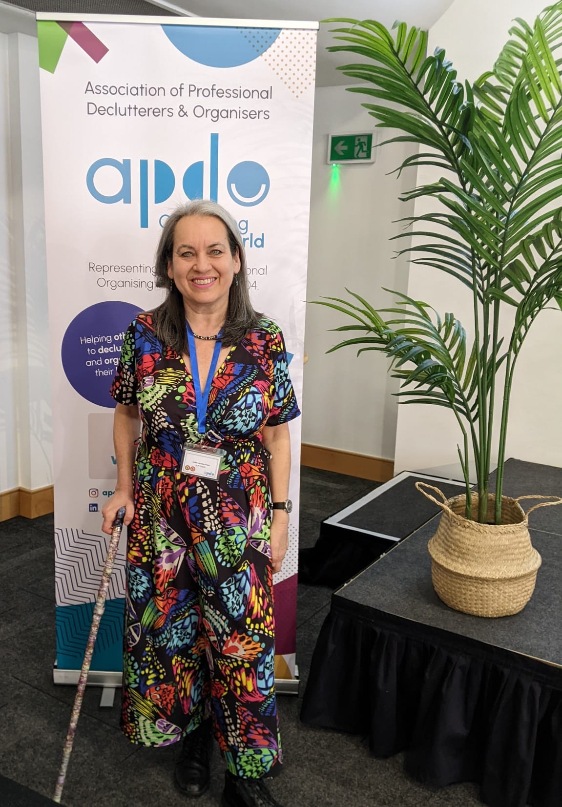 Juliet Landau-Pope speaking at APDO conference