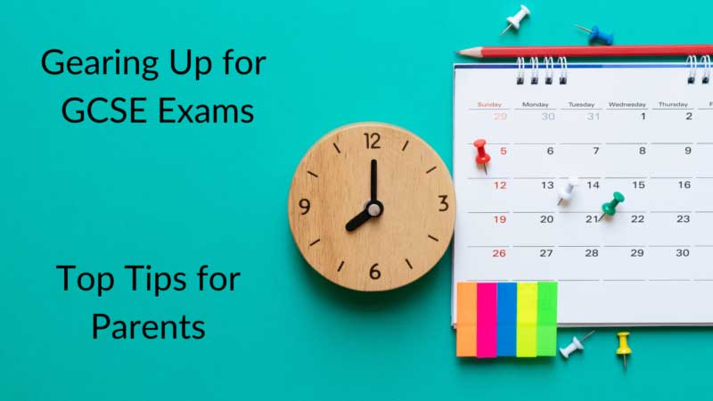 Gearing Up for GCSE Exams workshop for parents study skills